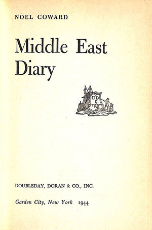 "Middle East Diary" 1944 COWARD, Noël