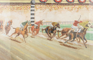1930s Racetrack Scene