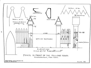 "Fences, Gates And Garden Houses" 1963 SCHMIDT, Carl F. (INSCRIBED)