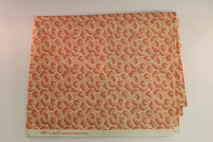 Kent & Payne Coral Seashell Pattern c.1989 Fabric