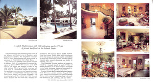 "Classic Palm Beach Estate: Palm Beach, Florida Prospectus" 1984 Sotheby Parke Bernet