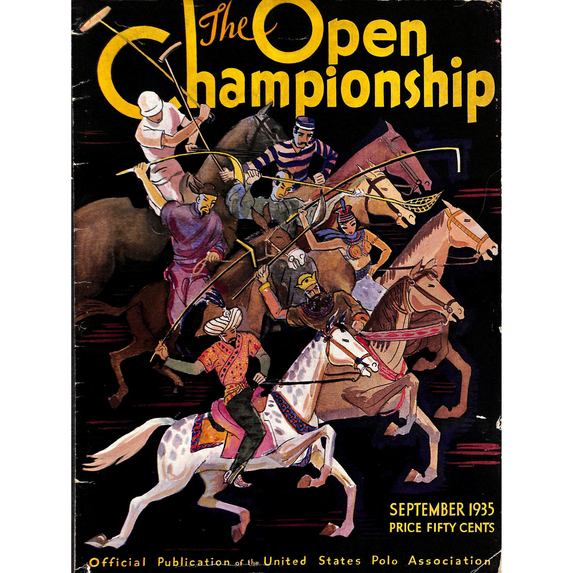'The Open Polo Championship September 1935'