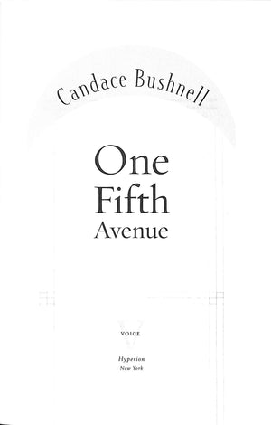 "One Fifth Avenue" 2008 BUSHNELL, Candace