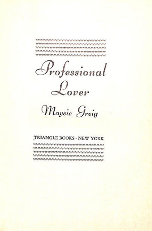 "Professional Lover" 1944 GREIG, Maysie