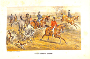 "The Badminton Library: Hunting" 1885 His Grace the Duke of Beaufort, K. G.