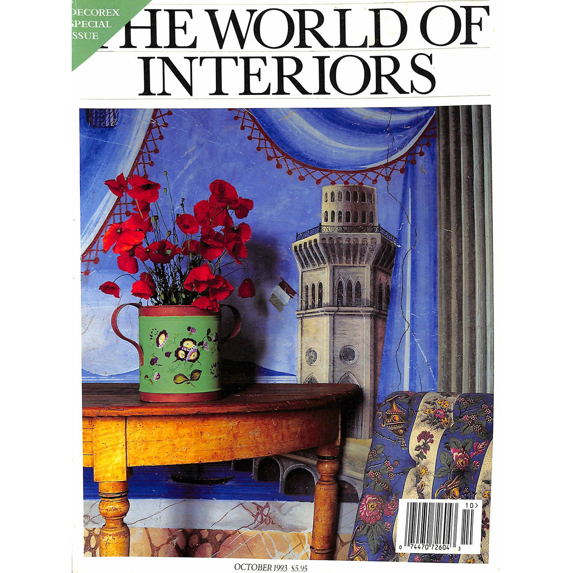 "The World Of Interiors" October 1993 (SOLD)