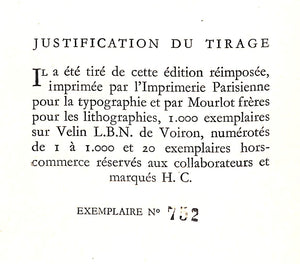 "Anthologie De Le'Erotisme" 1949 VARIN, Rene
