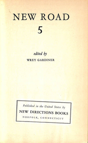 "New Road 5" 1949 GARDINER, Wrey