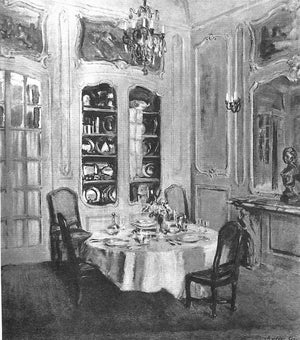"Walter Gay Paintings Of French Interiors" 1920 GALLATIN, Albert Eugene