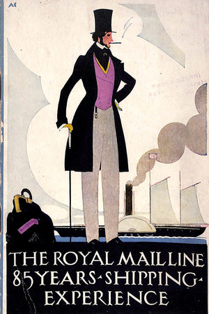 "The Royal Mail Line 85 Years Shipping Experience" 1924