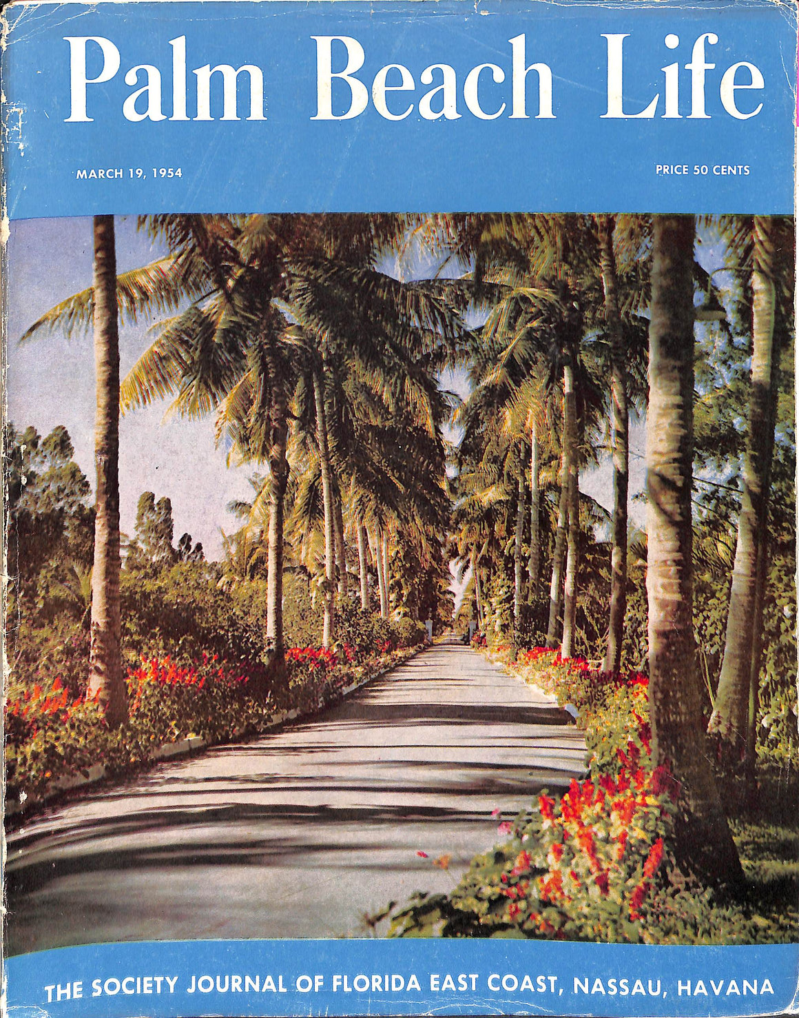 Palm Beach Life Magazine March 19, 1954