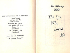 "The Spy Who Loved Me" FLEMING, Ian