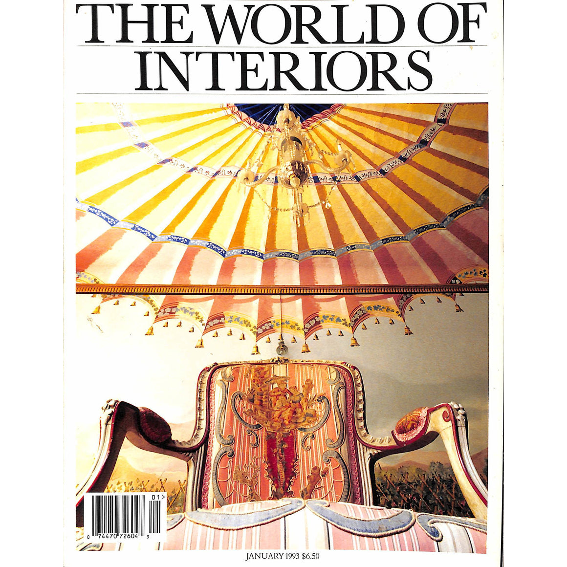 The World of Interiors January 1993 (SOLD)