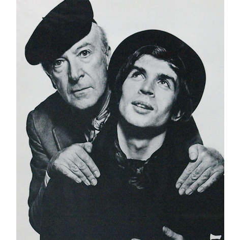 Cecil Beaton and Rudolf Nureyev c1965 For David Bailey's Box of Pin-Up