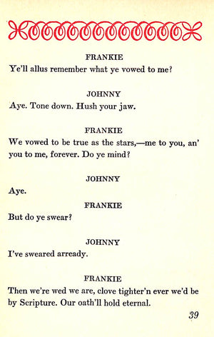 "Frankie And Johnny" 1930 HUSTON, John (INSCRIBED)