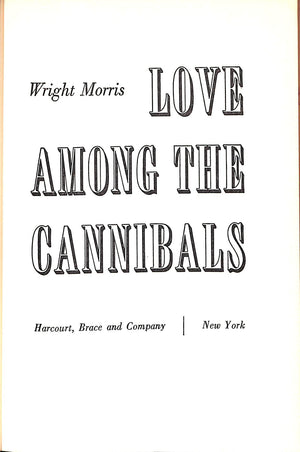"Love Among The Cannibals" 1957 MORRIS, Wright