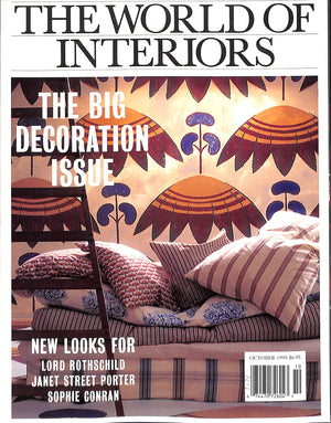 "The World of Interiors" October 1995 (SOLD)
