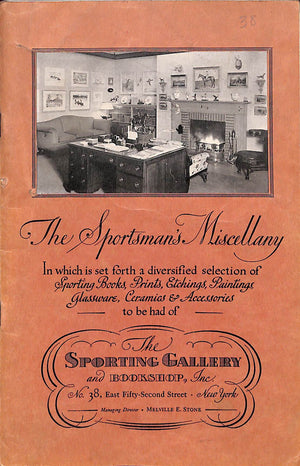 "The Sportsman's Miscellany" 1938 (SOLD)