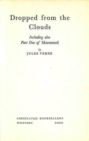 "Dropped From The Clouds" 1959 VERNE, Jules