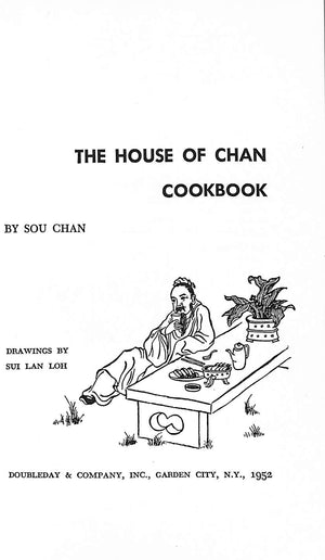 "The House Of Chan Cookbook" 1952 CHAN, Sou