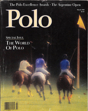 Polo The World Of Polo Magazine March 1989