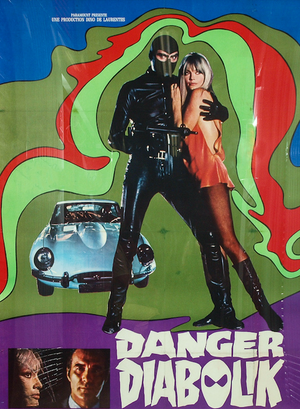 Danger Diabolik 1968 Italian Movie Poster