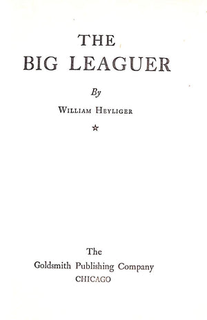 "Big Leaguer" 1936 HEYLIGER, William