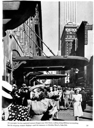 "New York" 1945 FEININGER, Andreas [photographs by] *Ex-Libris Andy Warhol*