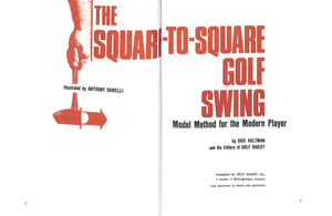 "The Square-To-Square Golf Swing" 1970 AULTMAN, Dick