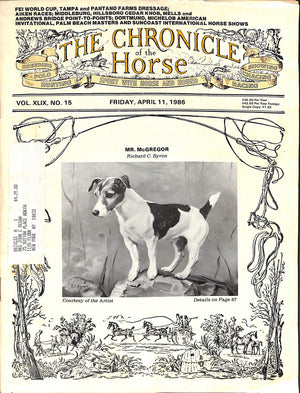The Chronicle Of The Horse April 11, 1986