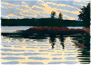 Cove North Island Afternoon Aug 2015 Watercolor By Stoney Conley