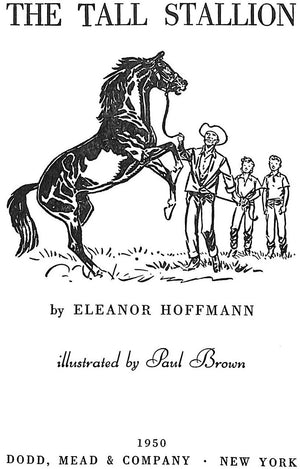 "The Tall Stallion" 1950 HOFFMANN, Eleanor