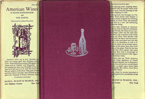 "American Wines" 1941 SCHOONMAKER, Frank and MARVEL, Tom