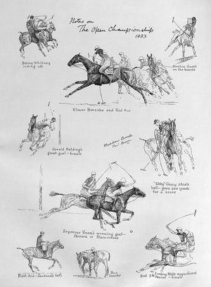 "The Endless Chukker: 101 Years of American Polo" 1978 SHINITZKY, Ami and FOLLMER, Don
