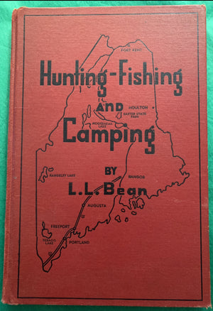 "L.L. Bean Hunting-Fishing And Camping" 1942 (SOLD)