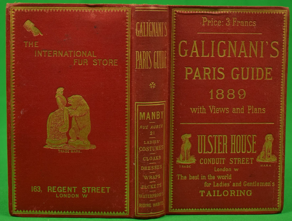 "Galignani's Paris Guide 1889 With Views And Plans" 1889
