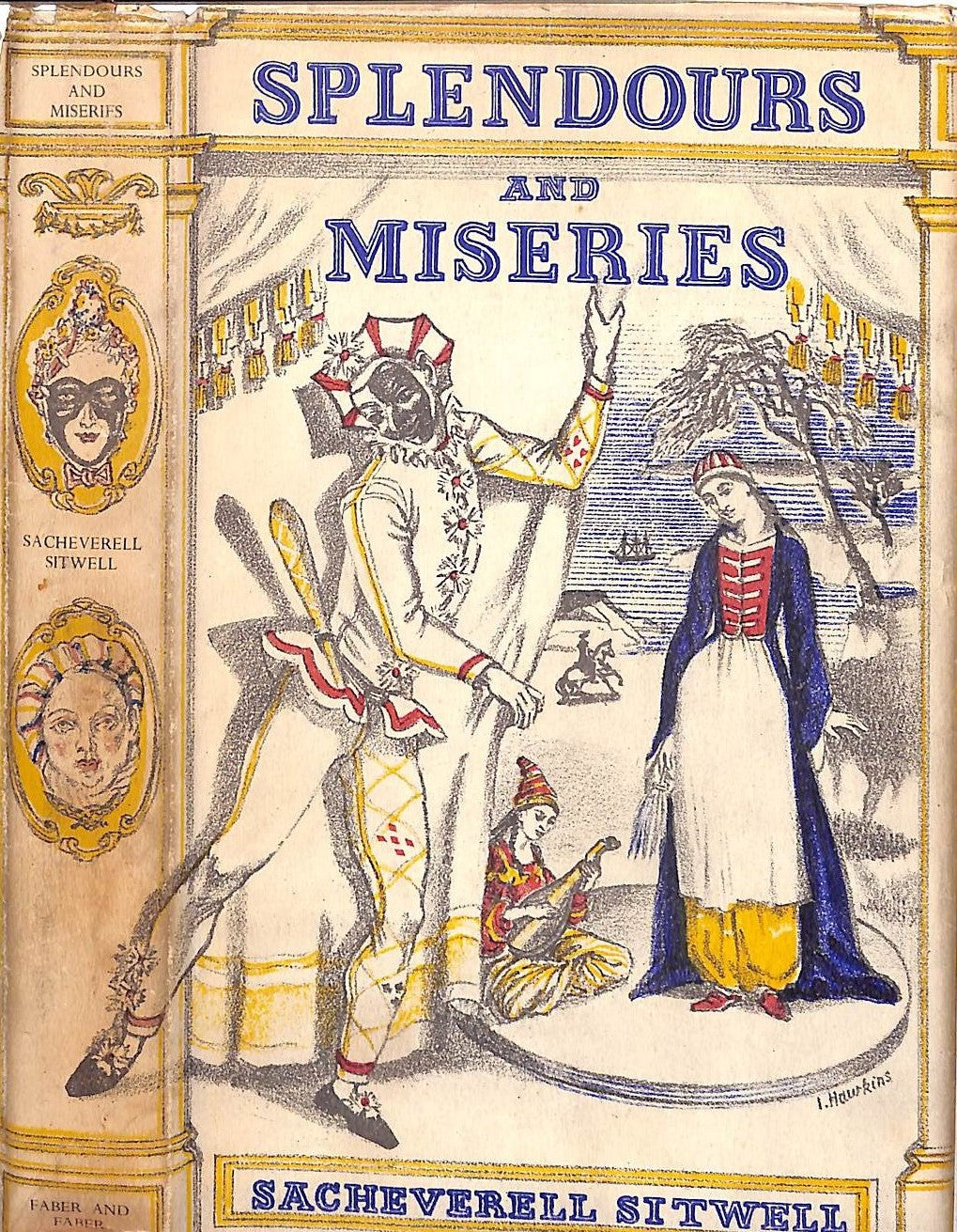 "Splendours And Miseries" 1943 SITWELL, Sacheverell