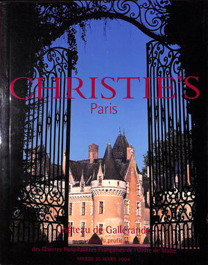 "Mobilier Du Chateau De Gallerande" 2004 Christie's Paris