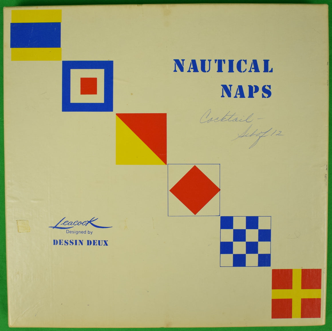 Boxed Set Of 12 Nautical Naps