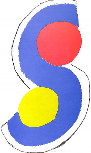 "Sonia Delaunay Alphabet" 1970