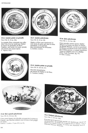 "La Porcelaine Des Compagnies Des Indes A Decor Occidental" 1986 HERVOUET, Francois et Nicole & BRUNEAU, Yves