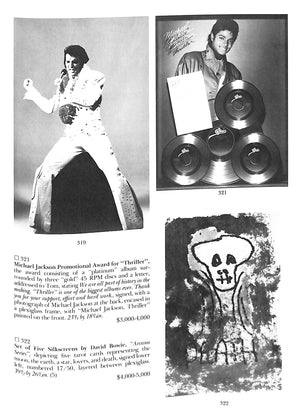 "Collectors' Carrousel Including Rock 'n' Roll Memorabilia" - June 29, 1985 Sotheby's