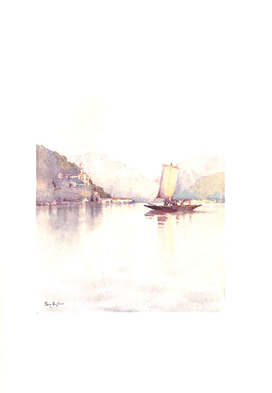 "The Italian Lakes" 1905 DU CANE, Ella