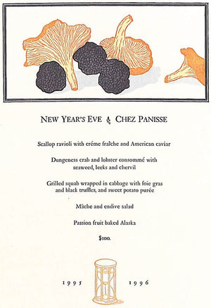 "Menus Of Chez Panisse: Engagement Calendar" 2002 WATERS, Alice (SIGNED) (SOLD)