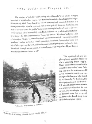 "The Beaverkill: The History Of A River And Its People" VAN PUT, Ed (INSCRIBED) (SOLD)