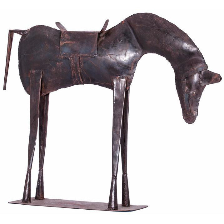 Pair of Bronze French Racehorses