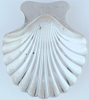 Tiffany & Co Sterling Scallop Shell Tray