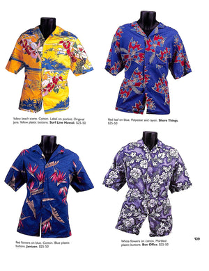 "Hawaiian Shirts: Dress Right For Paradise" 2005 SCHIFFER, Nancy N.