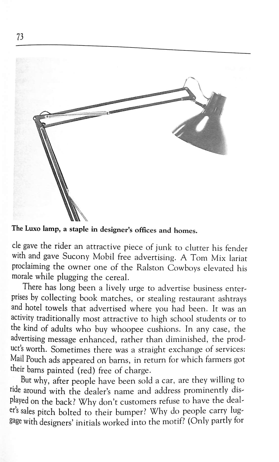 "By Design: Why There Are No Locks On The Bathroom Doors In The Hotel Louis XIV" 1982 CAPLAN, Ralph
