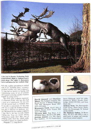 Country Life Magazine March 7, 1996
